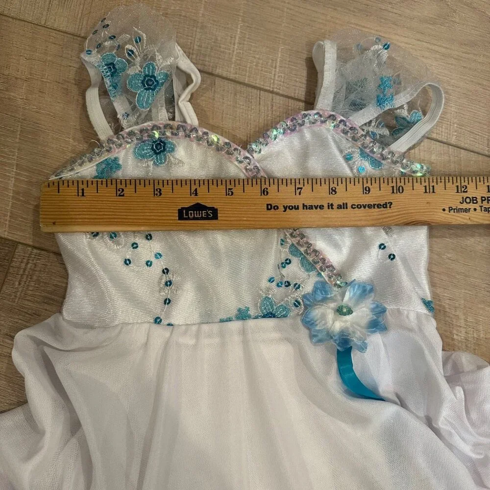 CURTAIN CALL GIRLS COMPETITION DANCE COSTUME JAZZ BALLET LYRICAL CHILD SMALL E22